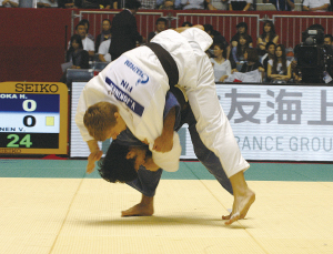 男子60kg級の平岡選手(写真提供:講道館)