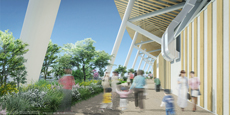 空の杜③内観パース
