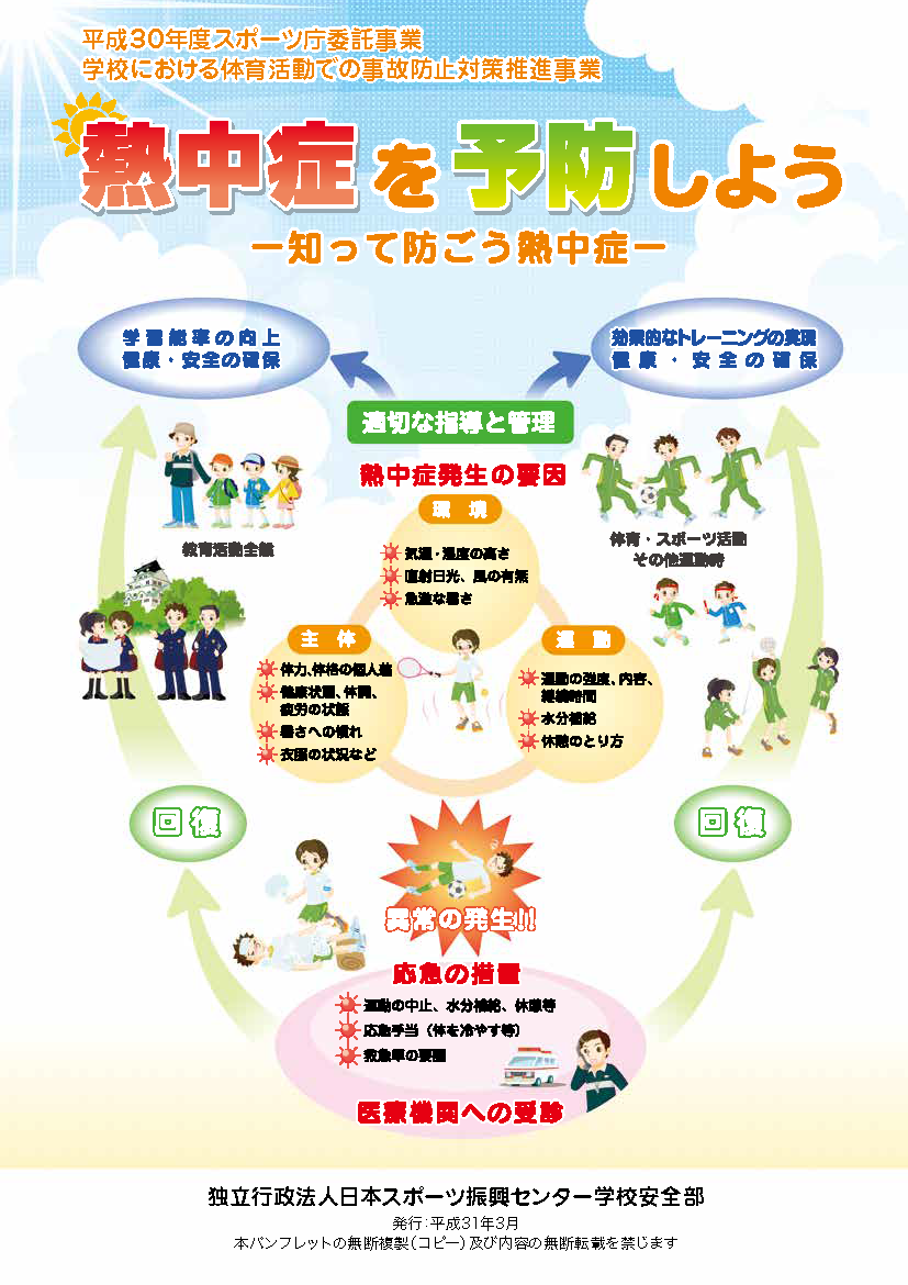 熱中症を予防しよう 啓発資料