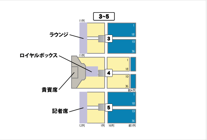 座席詳細 座席案内 秩父宮ラグビー場 Japan Sport Council