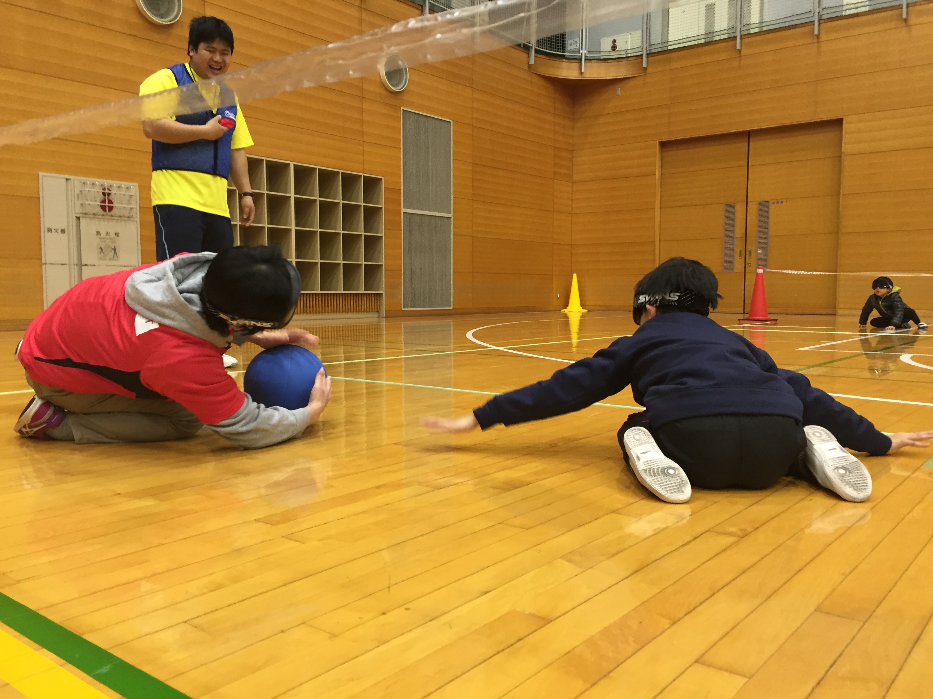ゴールボールの様子