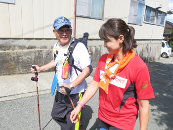 大阿蘇元気ウオークの様子