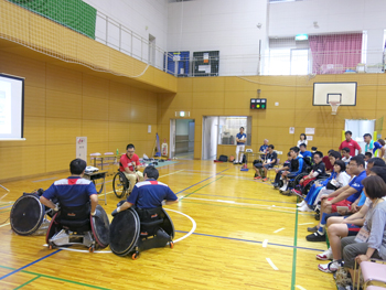 岩手県障がい者育成研修会の様子