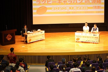 トークショーの様子