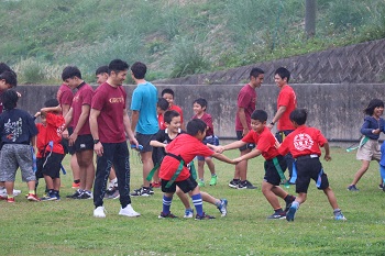 タグラグビー体験会