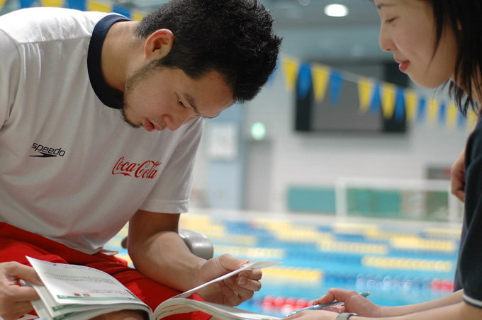 北島康介選手