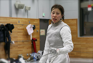 フェンシング 菅原智恵子選手