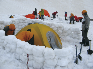 大学生登山リーダー春山研修会(剱岳周辺)