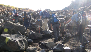 中高年安全登山指導者講習会（11月6日～8日）