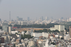 セコムビルからの風景（8月1日）