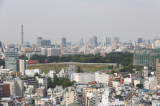 セコムビルからの風景（6月1日）