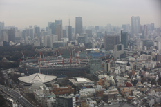NTTドコモ代々木ビルからの風景（2月1日）