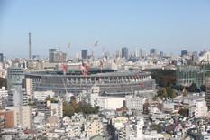 セコムビルからの風景（11月1日）