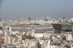 セコムビルからの風景（12月1日）