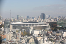 セコムビルからの風景（12月1日）