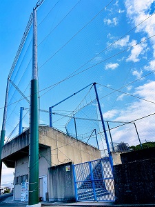 観音寺市総合運動公園野球場防球フェンス