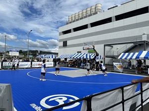 一般社団法人三豊市文化・スポーツ振興事業団/３×３BALLPARK三豊の様子
