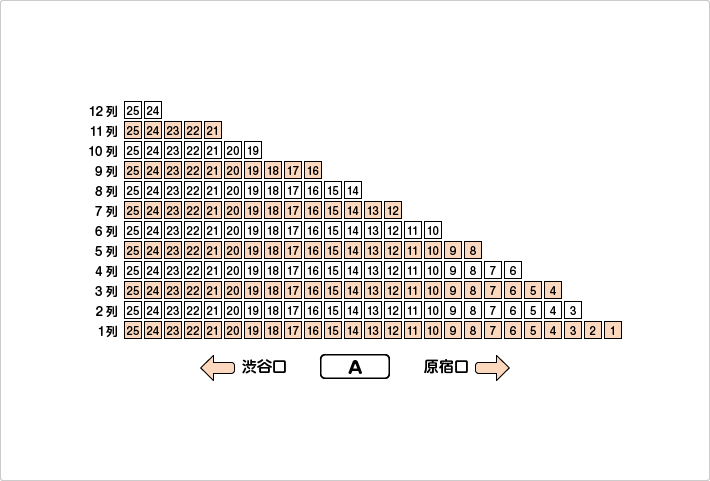 北1階Aブロック