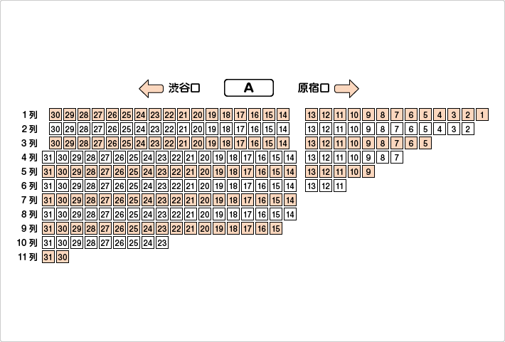南2階Aブロック